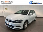 Volkswagen Polo VI occasion Blanc année 2018 boite Manuelle Annonce Volkswagen Polo VI occasion Essence Polo 1.0 TSI 95 S&S BVM5 Trendline 5p à Seynod