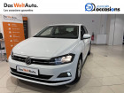 Volkswagen Polo VI occasion Blanc année 2019 boite Manuelle Annonce Volkswagen Polo VI occasion Essence Polo 1.0 TSI 95 S&S BVM5 Trendline 5p à Albertville