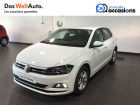 Volkswagen Polo VI occasion Blanc année 2019 boite Manuelle Annonce Volkswagen Polo VI occasion Essence Polo 1.0 TSI 95 S&S BVM5 Type Confortline 5p à Seynod