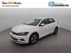 Volkswagen Polo VI occasion Blanc année 2021 boite Sequentielle Annonce Volkswagen Polo VI occasion Essence Polo 1.0 TSI 95 S&S DSG7 Lounge 5p à Chatuzange-le-Goubet