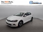 Volkswagen Polo VI occasion Blanc année 2021 boite Sequentielle Annonce Volkswagen Polo VI occasion Essence Polo 1.0 TSI 95 S&S DSG7 Lounge 5p à Crolles