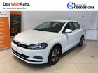 Volkswagen Polo VI occasion Blanc année 2021 boite Sequentielle Annonce Volkswagen Polo VI occasion Essence Polo 1.0 TSI 95 S&S DSG7 Lounge 5p à Albertville