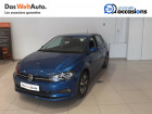 Volkswagen Polo VI occasion Bleu année 2021 boite Sequentielle Annonce Volkswagen Polo VI occasion Essence Polo 1.0 TSI 95 S&S DSG7 Lounge 5p à Albertville