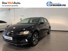 Volkswagen Polo VI occasion Noir année 2021 boite Sequentielle Annonce Volkswagen Polo VI occasion Essence Polo 1.0 TSI 95 S&S DSG7 Lounge 5p à Seynod