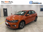 Volkswagen Polo VI occasion Orange année 2021 boite Sequentielle Annonce Volkswagen Polo VI occasion Essence Polo 1.0 TSI 95 S&S DSG7 Lounge 5p à Annemasse