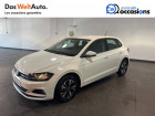 Volkswagen Polo VI occasion Blanc année 2021 boite Sequentielle Annonce Volkswagen Polo VI occasion Essence Polo 1.0 TSI 95 S&S DSG7 Lounge 5p à Seynod