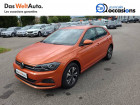 Volkswagen Polo VI occasion Orange année 2021 boite Sequentielle Annonce Volkswagen Polo VI occasion Essence Polo 1.0 TSI 95 S&S DSG7 Lounge 5p à Meythet