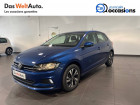 Volkswagen Polo VI occasion Bleu année 2021 boite Sequentielle Annonce Volkswagen Polo VI occasion Essence Polo 1.0 TSI 95 S&S DSG7 Lounge 5p à Seynod
