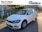 Volkswagen Polo VI occasion Blanc année 2019 boite Manuelle Annonce Volkswagen Polo VI occasion Diesel Polo 1.6 TDI 80 S&S BVM5 Trendline 5p à Sallanches