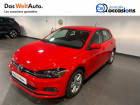 Volkswagen Polo VI occasion Rouge année 2019 boite Manuelle Annonce Volkswagen Polo VI occasion Diesel Polo 1.6 TDI 95 S&S BVM5 Confortline 5p à Seynod