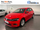 Volkswagen Polo VI occasion Rouge année 2019 boite Manuelle Annonce Volkswagen Polo VI occasion Diesel Polo 1.6 TDI 95 S&S BVM5 Confortline 5p à Seynod