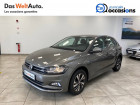 Volkswagen Polo VI occasion Gris année 2019 boite Sequentielle Annonce Volkswagen Polo VI occasion Diesel Polo 1.6 TDI 95 S&S DSG7 Lounge 5p à Tournon
