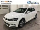 Volkswagen Polo VI occasion Blanc année 2019 boite Sequentielle Annonce Volkswagen Polo VI occasion Diesel Polo 1.6 TDI 95 S&S DSG7 Lounge Business 5p à Sallanches