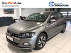 Volkswagen Polo VI occasion Gris année 2019 boite Sequentielle Annonce Volkswagen Polo VI occasion Diesel Polo 1.6 TDI 95 S&S DSG7 Lounge Business 5p à Annemasse