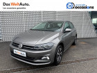 Volkswagen Polo VI occasion Gris année 2019 boite Sequentielle Annonce Volkswagen Polo VI occasion Diesel Polo 1.6 TDI 95 S&S DSG7 Lounge Business 5p à Cessy