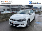 Volkswagen Polo VI occasion Blanc année 2019 boite Sequentielle Annonce Volkswagen Polo VI occasion Diesel Polo 1.6 TDI 95 S&S DSG7 Lounge Business 5p à Sallanches
