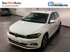 Volkswagen Polo VI occasion Blanc année 2019 boite Sequentielle Annonce Volkswagen Polo VI occasion Diesel Polo 1.6 TDI 95 S&S DSG7 Lounge Business 5p à Seynod