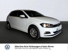 Volkswagen Polo occasion Blanc année 2018 boite Manuelle Annonce Volkswagen Polo occasion Essence 1.0 75ch Trendline 5p à Saint Brieuc