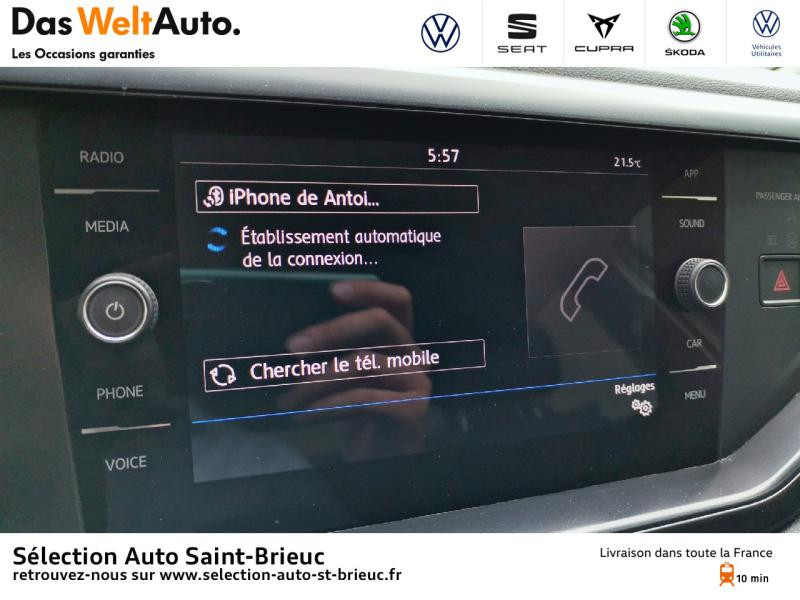 Volkswagen Polo 1.0 80ch Edition Euro6dT  occasion à Saint Brieuc - photo n°10
