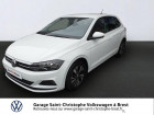 Volkswagen Polo occasion Blanc année 2019 boite Manuelle Annonce Volkswagen Polo occasion Essence 1.0 MPI 65ch Confortline Euro6d-T à Brest