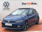 Volkswagen Polo occasion Bleu année 2021 boite Robotisee Annonce Volkswagen Polo occasion Essence 1.0 TSI 110ch R-Line DSG7 Euro6d-T à LESCAR