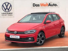 Volkswagen Polo occasion Rouge année 2021 boite Robotisee Annonce Volkswagen Polo occasion Essence 1.0 TSI 110ch R-Line DSG7 Euro6d-T à LESCAR