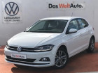 Volkswagen Polo occasion Blanc année 2018 boite Manuelle Annonce Volkswagen Polo occasion Essence 1.0 TSI 115ch Carat à LESCAR