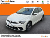 Volkswagen Polo occasion année 2023 boite Manuelle Annonce Volkswagen Polo occasion Essence 1.0 TSI 95ch Life Plus à PONTIVY
