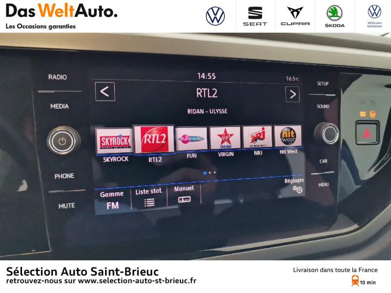 Volkswagen Polo 1.0 TSI 95ch Lounge Euro6d-T  occasion à Saint Brieuc - photo n°9