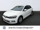 Volkswagen Polo occasion Blanc année 2018 boite Manuelle Annonce Volkswagen Polo occasion Essence 1.0 TSI 95ch Trendline Business à Brest