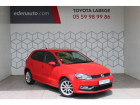 Volkswagen Polo occasion Rouge année 2016 boite Sequentielle Annonce Volkswagen Polo occasion Essence 1.2 TSI 90 BMT DSG7 Carat à Toulouse