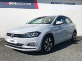 Volkswagen Polo occasion année 2019 boite Manuelle Annonce Volkswagen Polo occasion Essence BUSINESS 1.0 80 S&S BVM5 Lounge à Langon