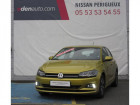 Volkswagen Polo occasion Jaune année 2018 boite Sequentielle Annonce Volkswagen Polo occasion Essence BUSINESS 1.0 TSI 95 S&S DSG7 Confortline à Périgueux