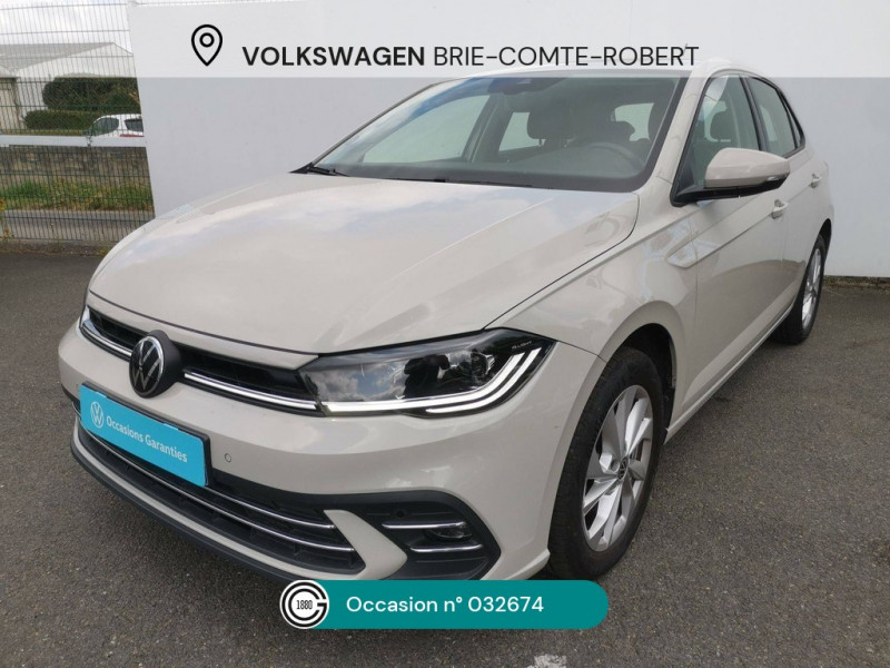 Volkswagen Polo Polo 1.0 TSI 95 S&S BVM5 2023 Volkswagen Polo Polo 1.0 TSI 95 S&S BVM5  occasion à Brie-Comte-Robert