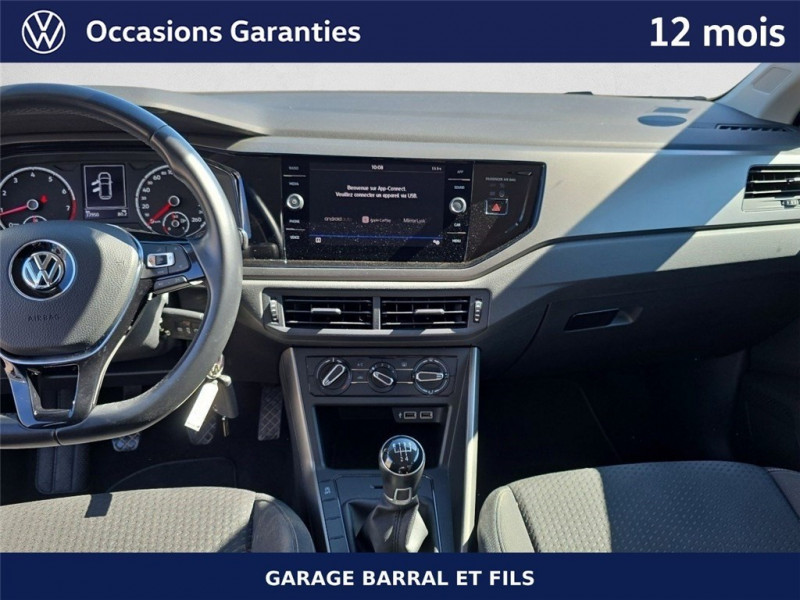 Volkswagen Polo VI 1.0 75 S&S Confortline  occasion  Saint-Maximin-la-Sainte-Baume - photo n3