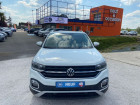 Volkswagen T-cross occasion Blanc année 2021 boite Automatique Annonce Volkswagen T-cross occasion Essence 1.0 TSI 110 DSG7 LOUNGE GPS LED Digital Cockpit Pro Caméra à Montauban