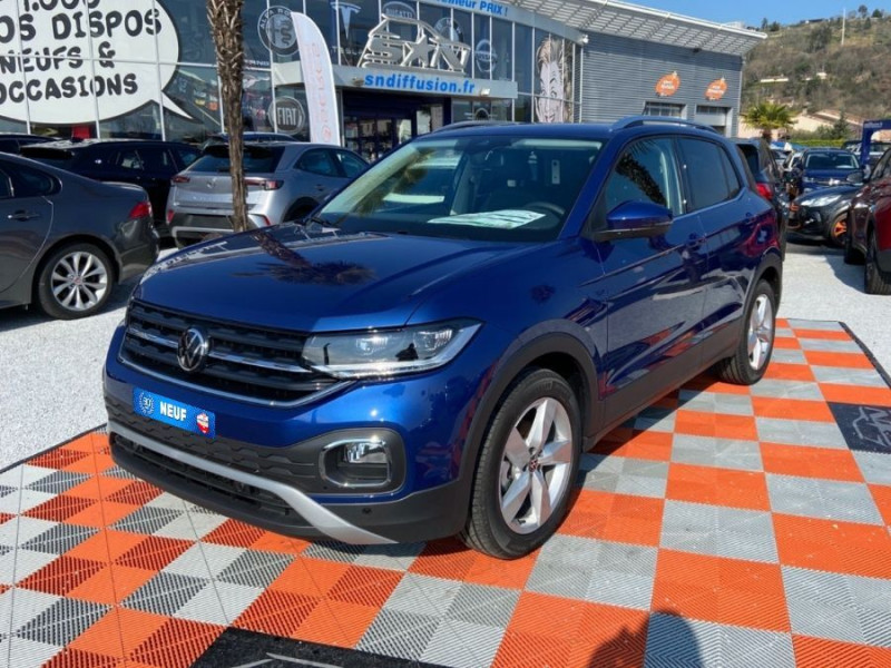 Volkswagen T-cross 1.0 TSI 110 DSG7 STYLE JA 17 App Connect Pack Hiver  occasion à Cahors