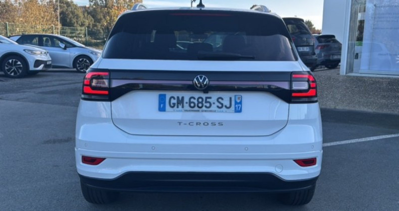 Volkswagen T-cross 1.0 TSI 110 Start/Stop BVM6 R-Line Tech 2023 - photo n°4 Volkswagen T-cross 1.0 TSI 110 Start/Stop BVM6 R-Line Tech  occasion à La Rochelle - photo n°4