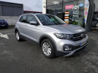 Volkswagen T-cross occasion Gris année 2019 boite Automatique Annonce Volkswagen T-cross occasion Essence 1.0 TSI 115 Start/Stop DSG7 à VANNES