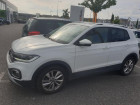 Volkswagen T-cross occasion Blanc année 2020 boite Robotisee Annonce Volkswagen T-cross occasion Essence 1.0 TSI 115ch Carat DSG7 à Onet-le-Château