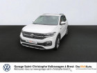 Volkswagen T-cross occasion Blanc année 2019 boite Robotisee Annonce Volkswagen T-cross occasion Essence 1.0 TSI 115ch Carat DSG7 à Brest