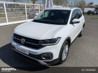 Volkswagen T-cross occasion Blanc année 2019 boite Automatique Annonce Volkswagen T-cross occasion Essence 1.0 TSI 115ch Carat DSG7 à Brie-Comte-Robert