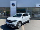 Volkswagen T-cross occasion Blanc année 2020 boite Manuelle Annonce Volkswagen T-cross occasion Essence 1.0 TSI 115ch Carat à Figeac