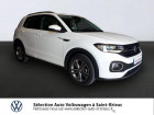 Volkswagen T-cross occasion Blanc année 2020 boite Robotisee Annonce Volkswagen T-cross occasion Essence 1.0 TSI 115ch R-Line DSG7 à Saint-Brieuc