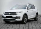 Volkswagen T-cross occasion Blanc année 2019 boite Robotisee Annonce Volkswagen T-cross occasion Essence 1.0 TSI 115CH R-LINE DSG7 à Villenave-d'Ornon
