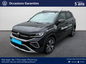 Volkswagen T-cross occasion 2024 mise en vente à PONTIVY par le garage VOLKSWAGEN PONTIVY GARAGE DE L'EUROPE - photo n°1