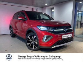 Volkswagen T-cross occasion 2024 mise en vente à Saint Agathon par le garage VOLKSWAGEN GUINGAMP GARAGE BEYOU - photo n°1