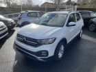 Volkswagen T-cross occasion Blanc année 2021 boite Robotisee Annonce Volkswagen T-cross occasion Diesel 1.6 TDI 95CH LOUNGE DSG7 à Albi