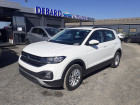 Volkswagen T-cross occasion Blanc année 2021 boite Robotisee Annonce Volkswagen T-cross occasion Diesel 1.6 TDI 95CH LOUNGE DSG7 à Ibos