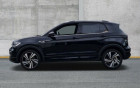 Volkswagen T-cross occasion Noir année 2020 boite Robotisee Annonce Volkswagen T-cross occasion Diesel 1.6 TDI 95CH R-LINE DSG7 à Villenave-d'Ornon